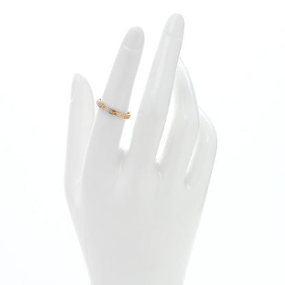 Cartier 18K Yellow Gold Diamond 2.6mm LOVE Paved Band Ring 53 6.5 2 of 5