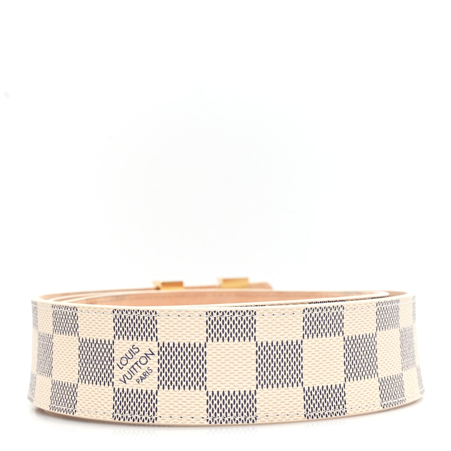 Damier Azur LV Initiales Belt 90 36