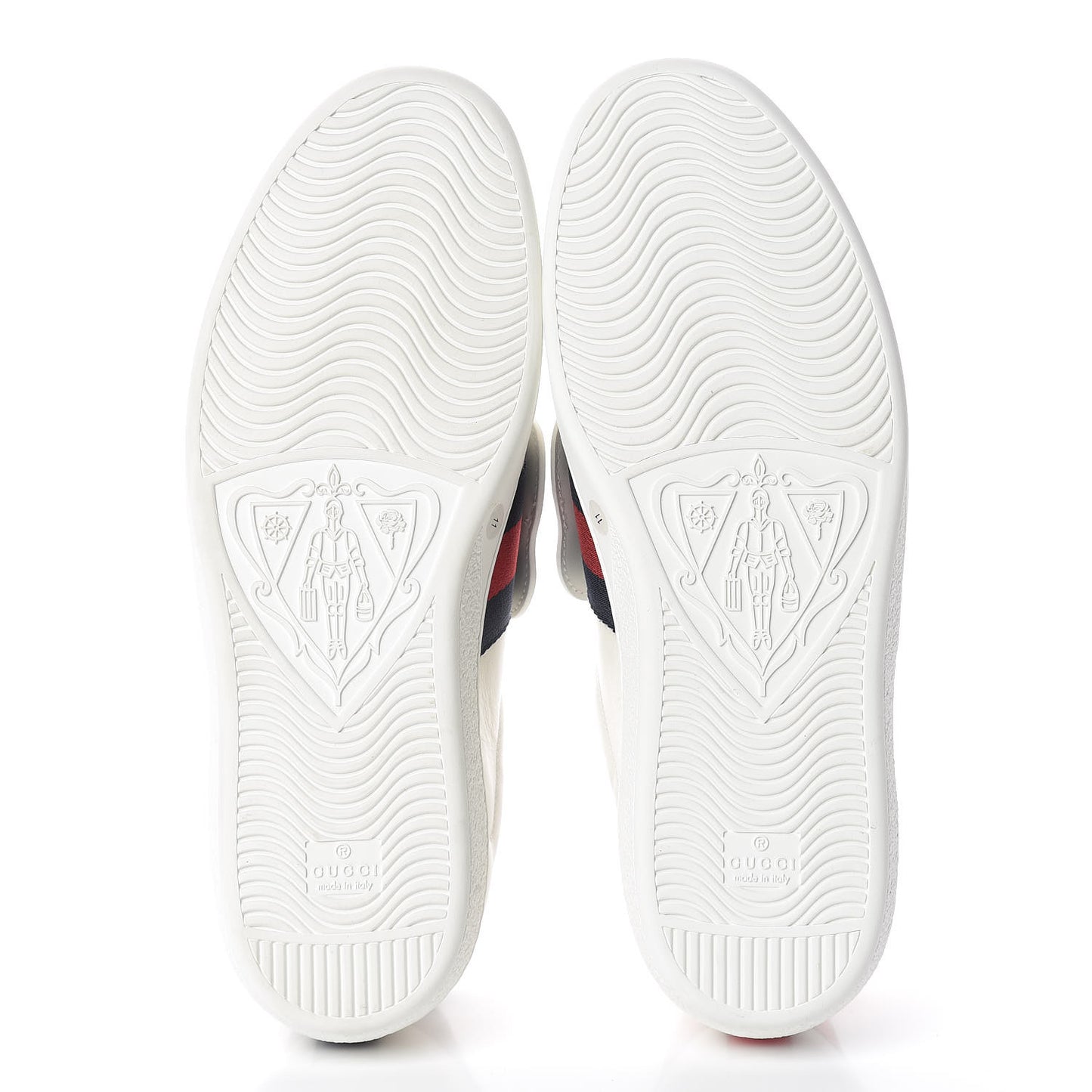 Calfskin Ayers Web Panther Embroidered Mens Ace Sneakers 11 White