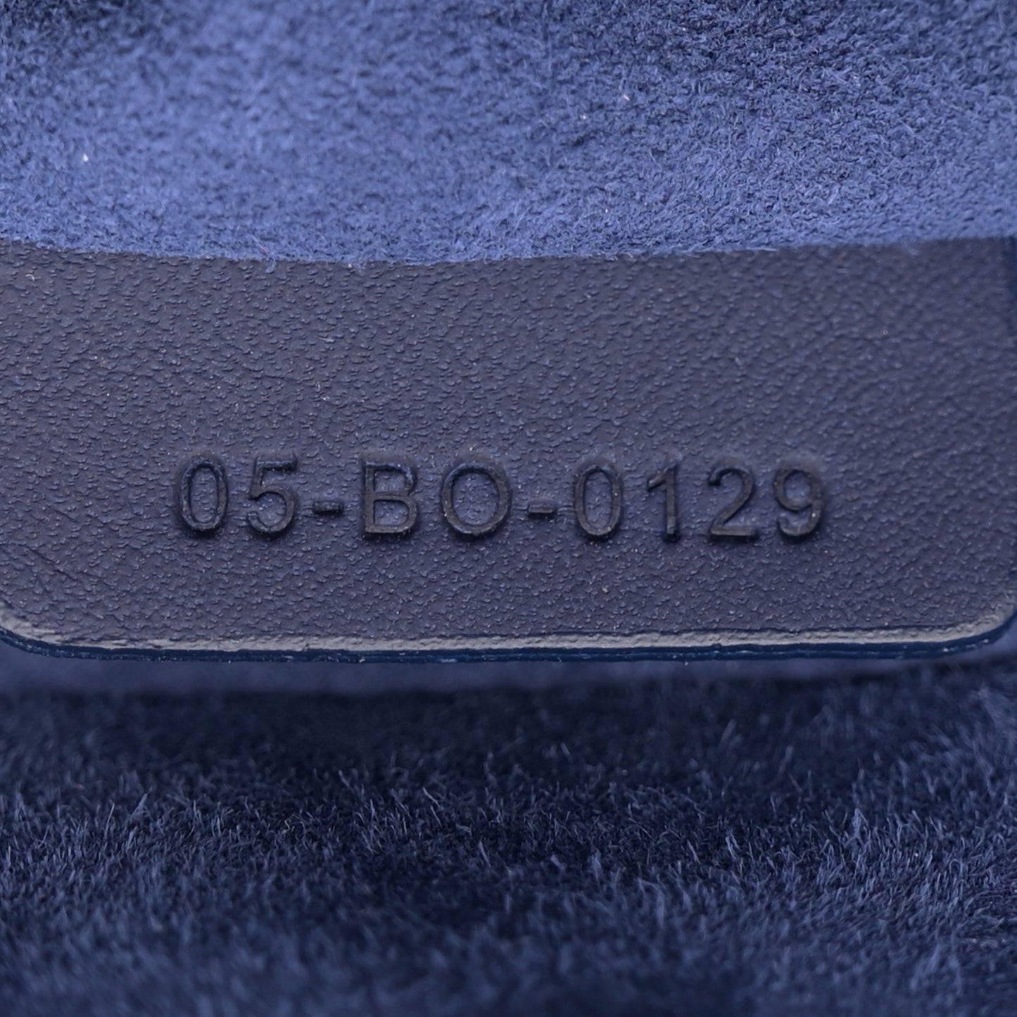 Ultra Matte Calfskin Cannage Large Lady Dior Blue