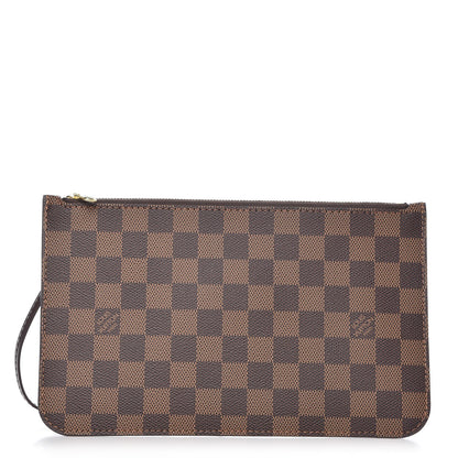 Louis Vuitton Damier Ebene Neverfull MM GM Pochette 1 of 8