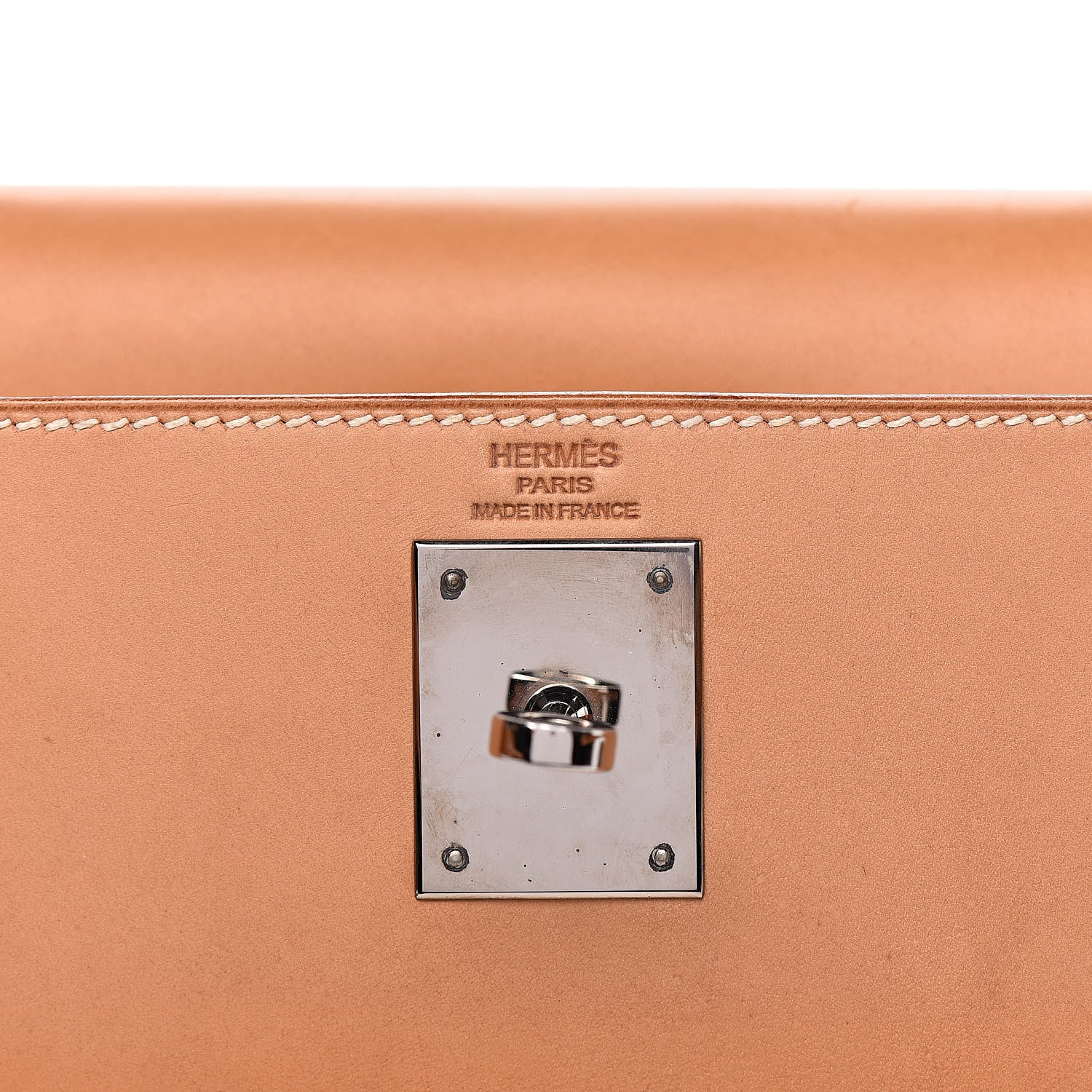 Hermes Vache Natural Kelly Sellier 28 8 of 35