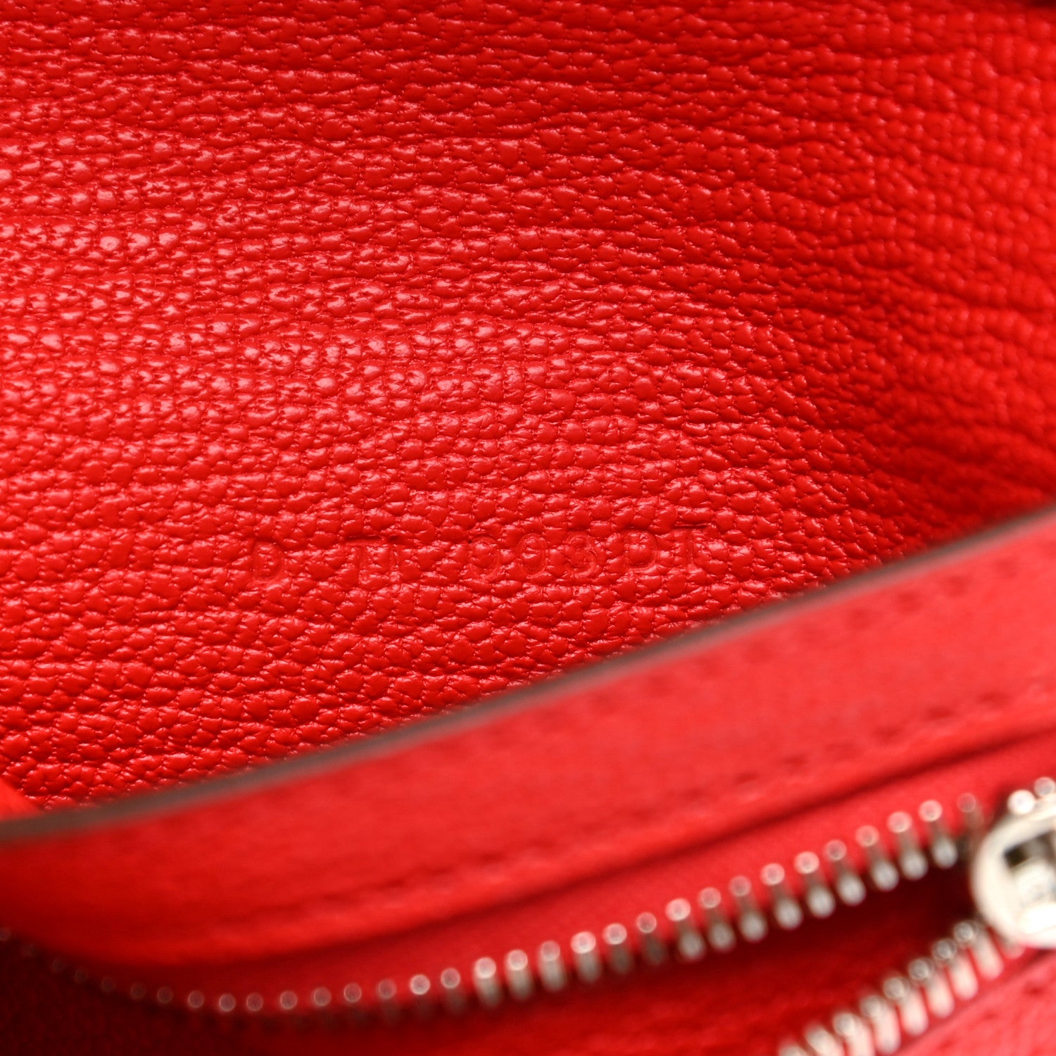 Hermes Chevre Mysore Clic 12 Wallet Rouge de Coeur 7 of 9