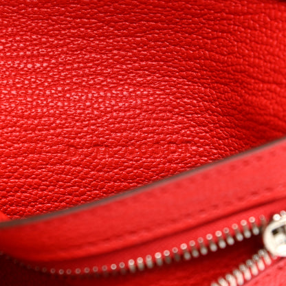 Hermes Chevre Mysore Clic 12 Wallet Rouge de Coeur 7 of 9