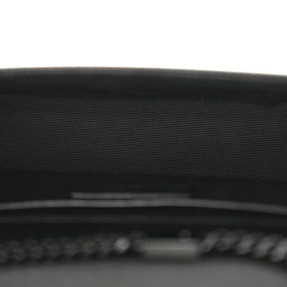Saint Laurent Grain De Poudre Small Monogram Monochrome Kate Satchel Black 5 of 10