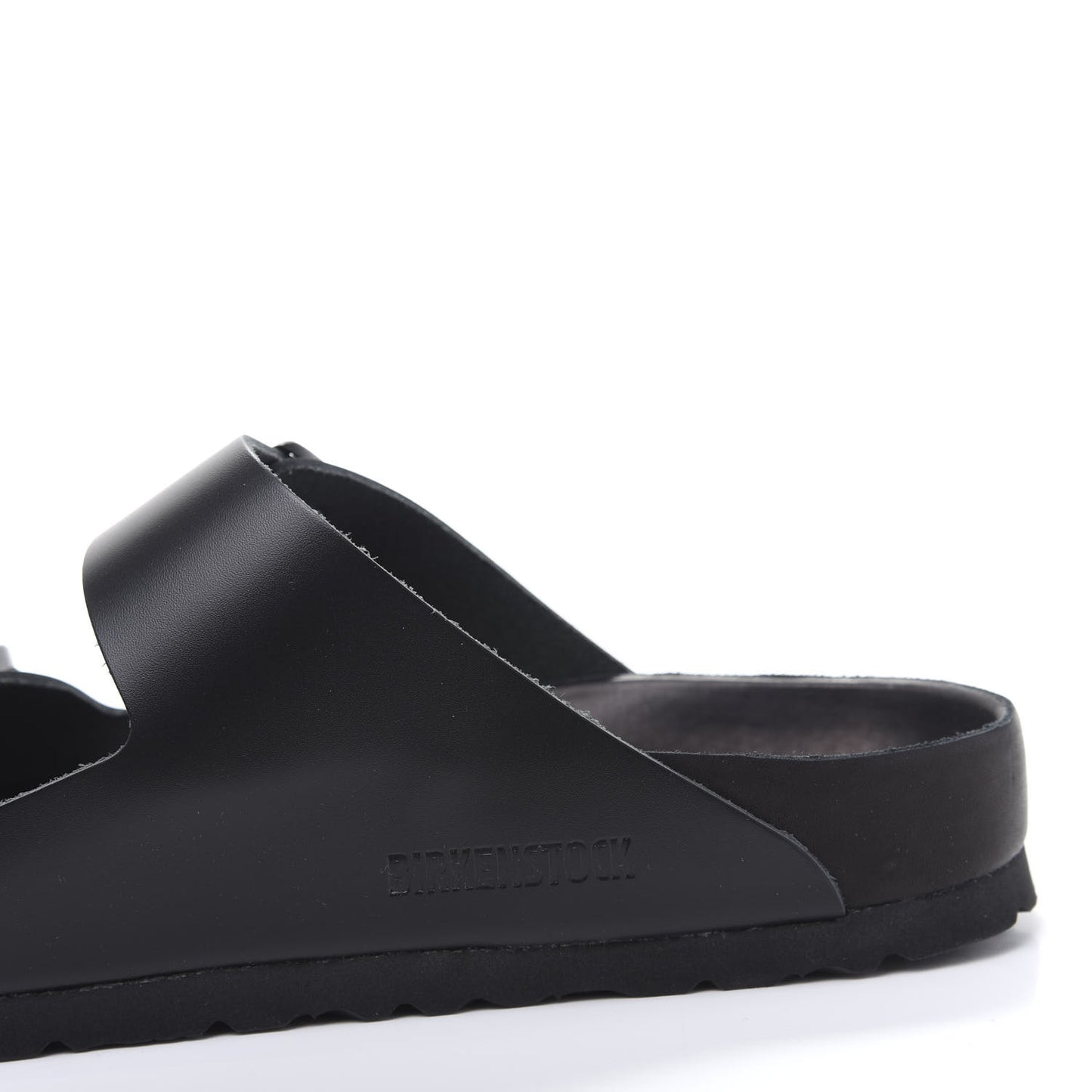 Calfskin VLTN Birkenstock Slide Sandals 41 Black