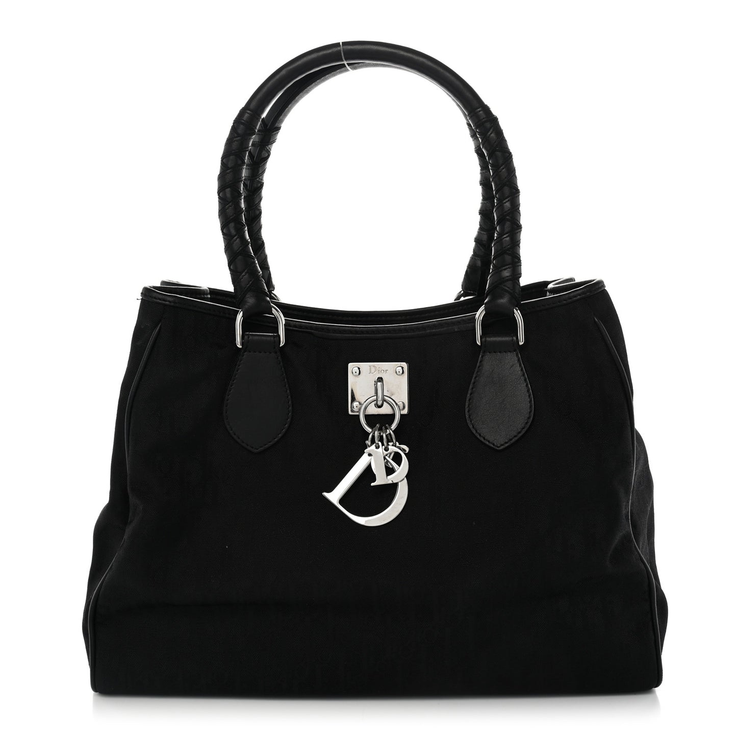 Nylon Monogram Small Lovely Tote Black