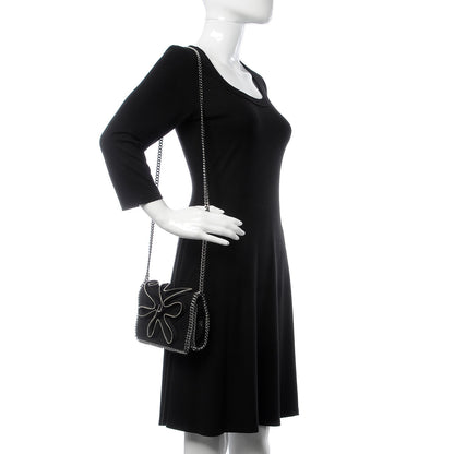 Stella McCartney Shaggy Deer Falabella Zipper Crossbody Bag Black 2 of 10