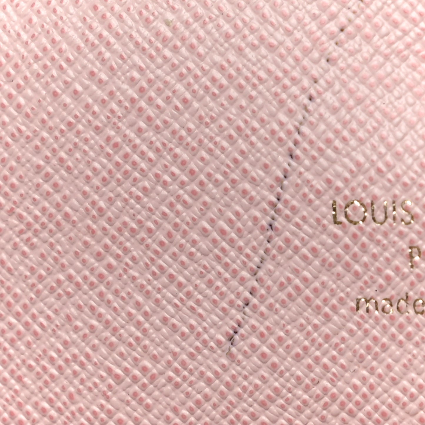 Damier Azur Emilie Wallet Rose Ballerine