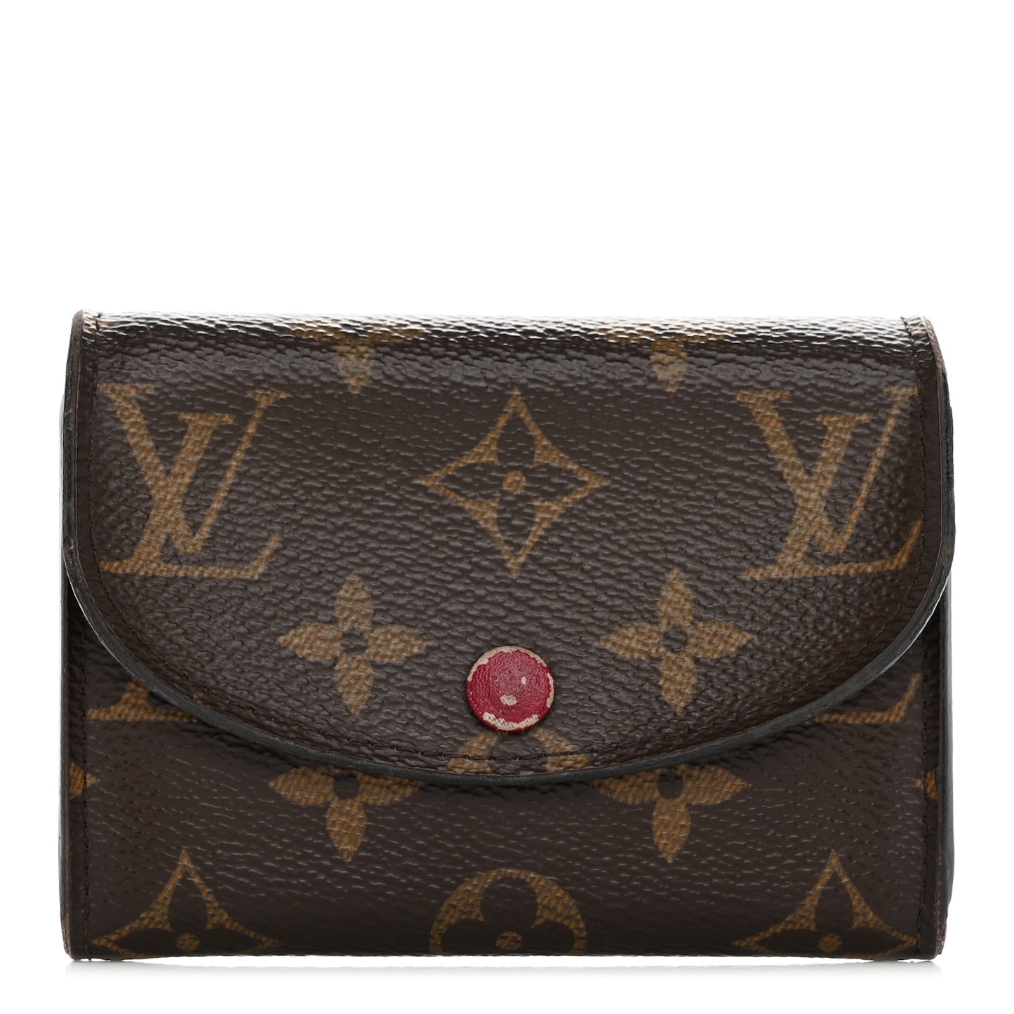 Monogram Rosalie Coin Purse Fuchsia