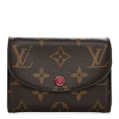 Louis Vuitton Monogram Rosalie Coin Purse Fuchsia 1 of 11