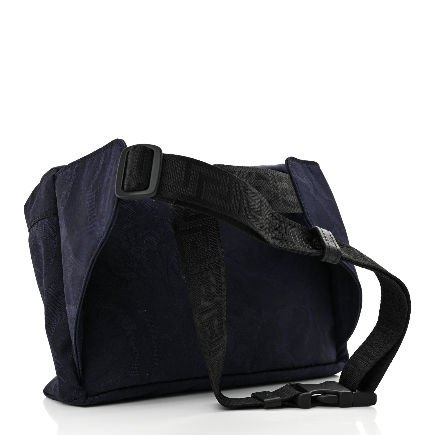 Versace Jacquard Barocco Medusa Belt Bag Blue 3 of 9