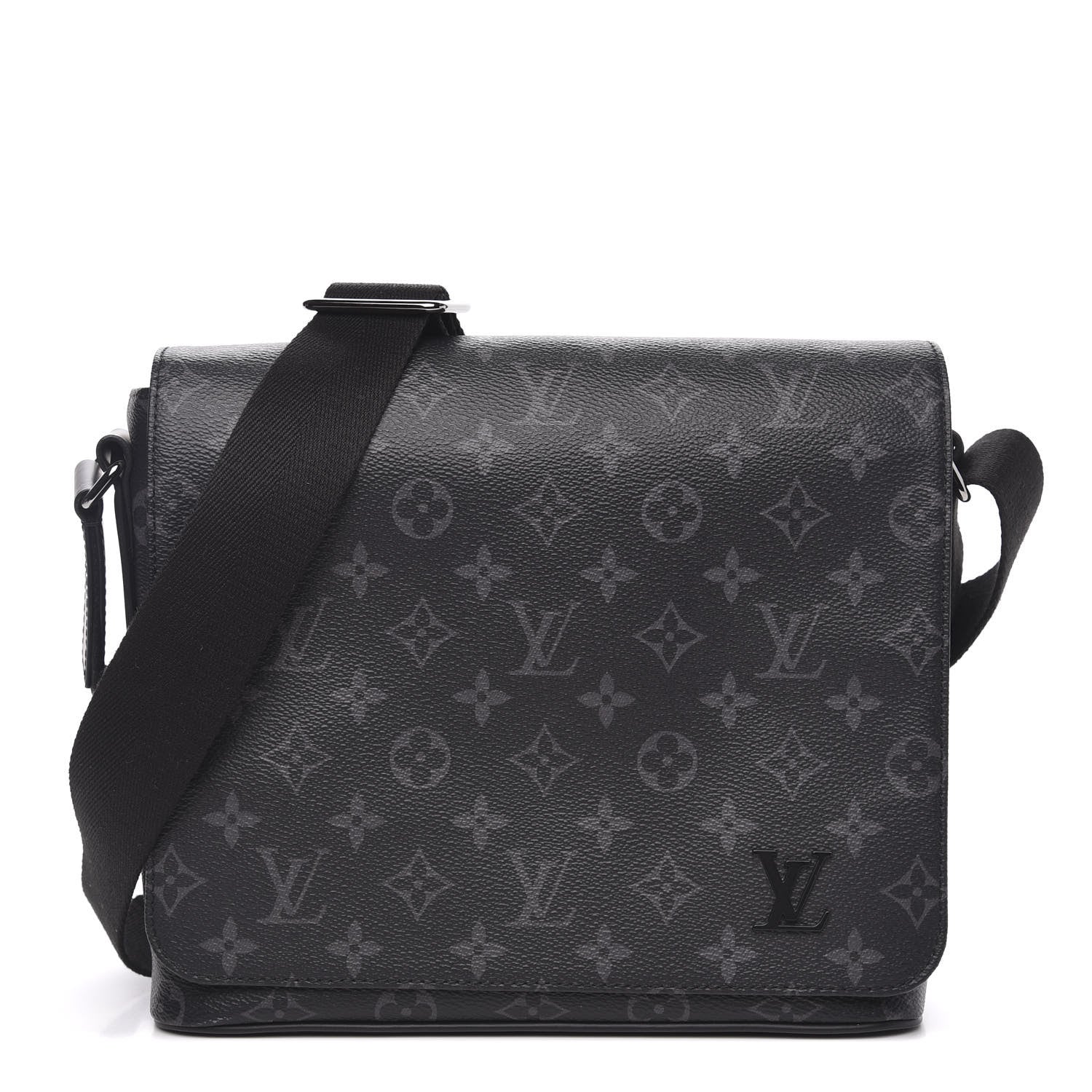 Louis Vuitton Monogram Eclipse District PM Black 1 of 9