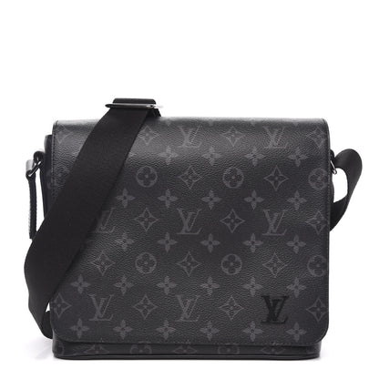 Louis Vuitton Monogram Eclipse District PM Black 1 of 9