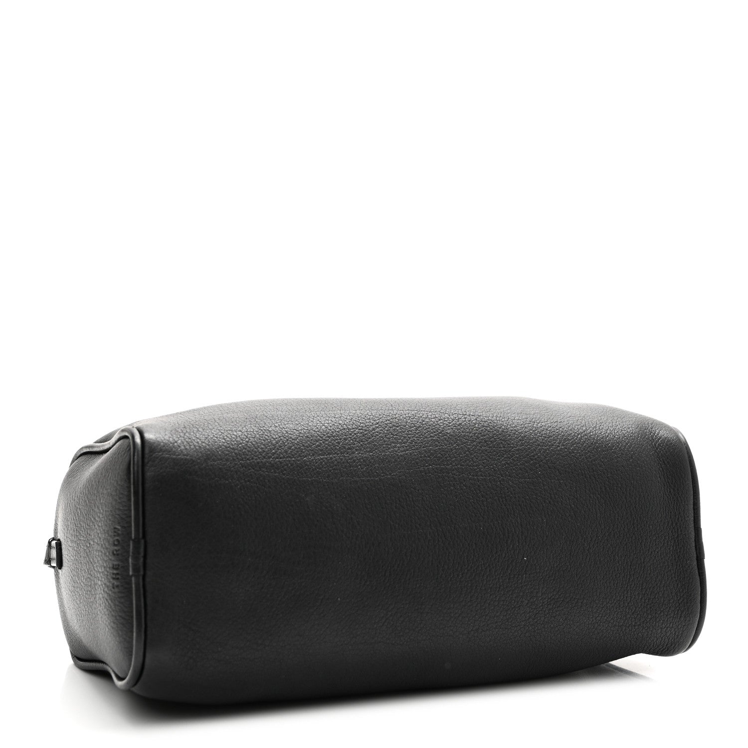 The Row Grained Calfskin 90's Bag Black 4 of 7