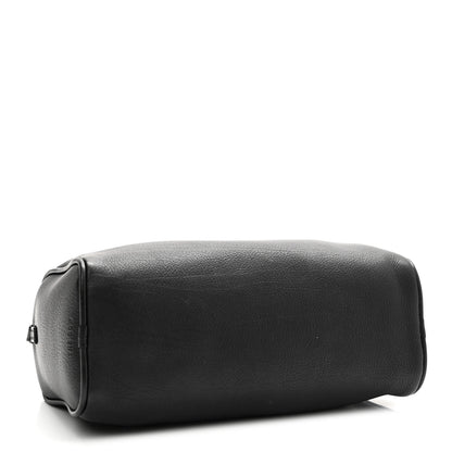 The Row Grained Calfskin 90's Bag Black 4 of 7