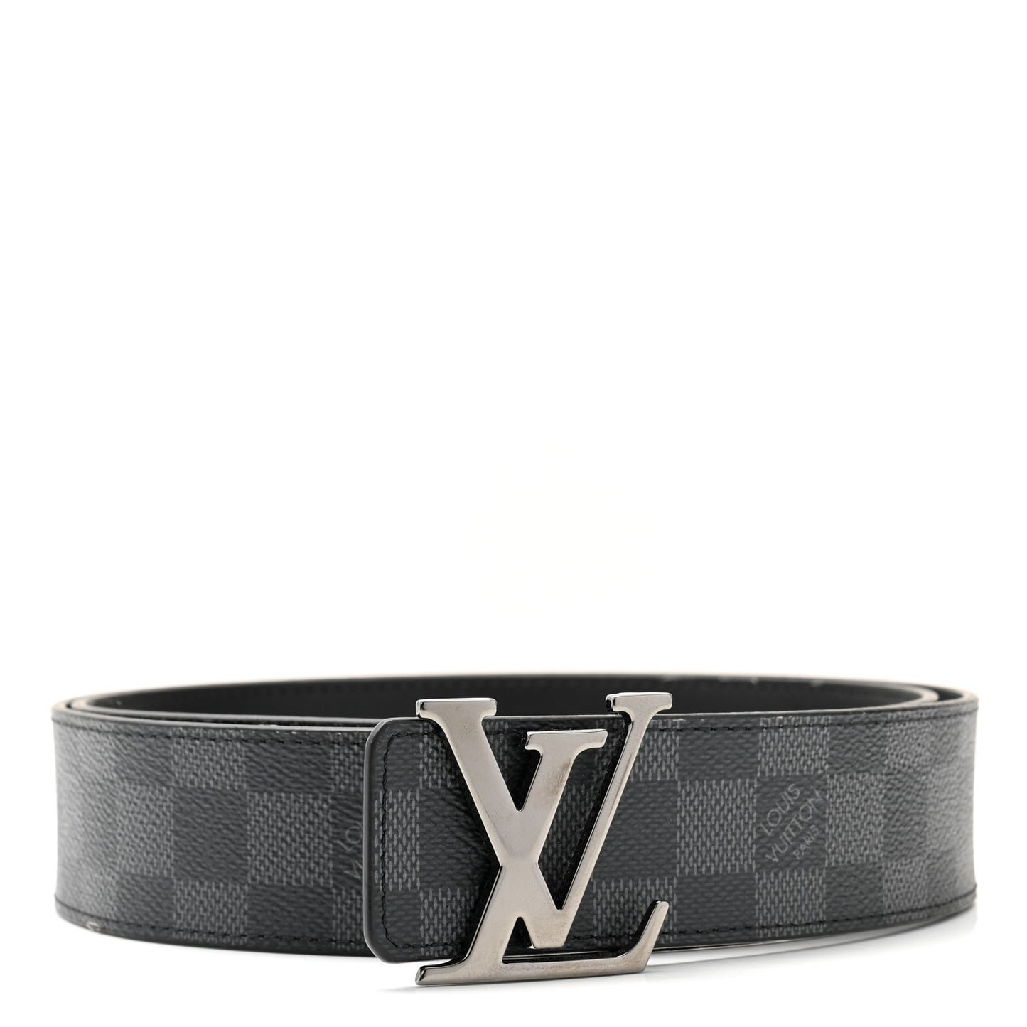 Damier Graphite 40mm LV Initiales Belt 95 38