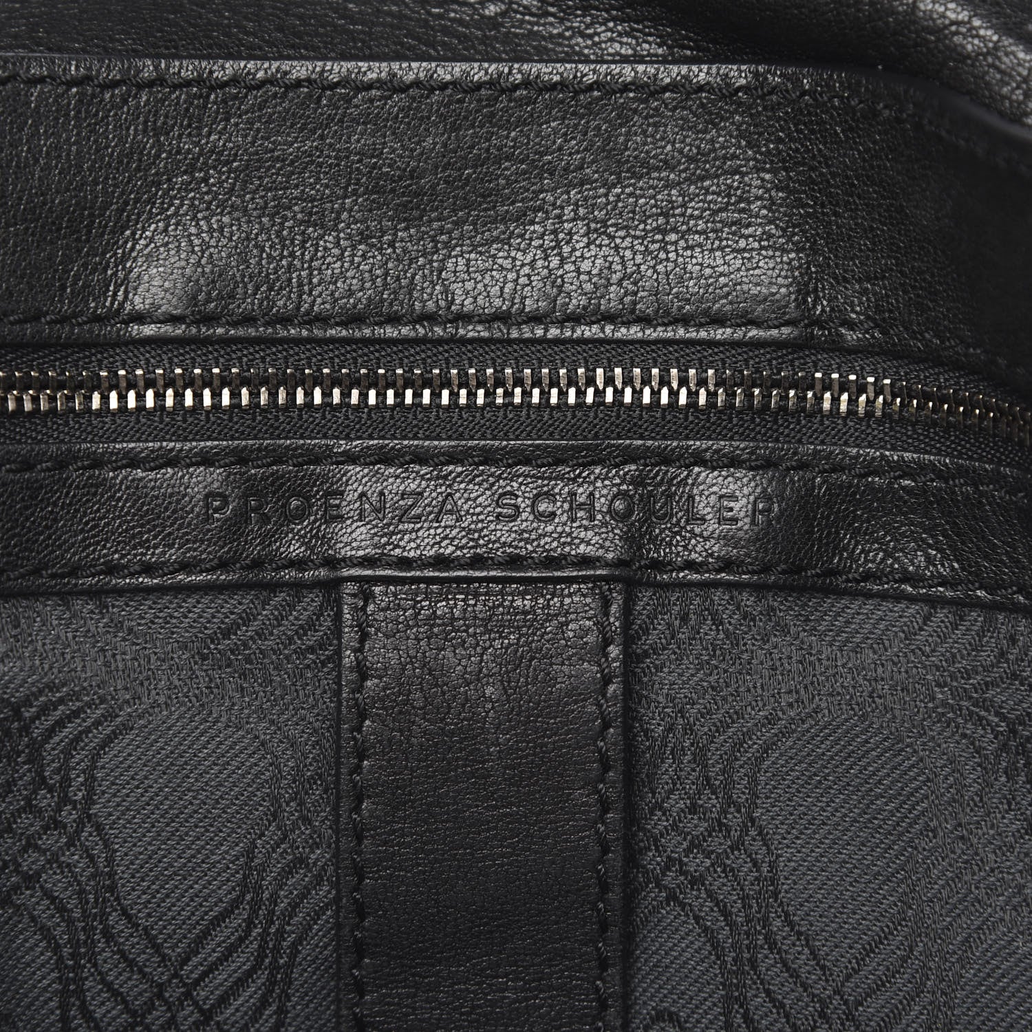 Proenza Schouler Lambskin PS1 Large Satchel Black 8 of 15