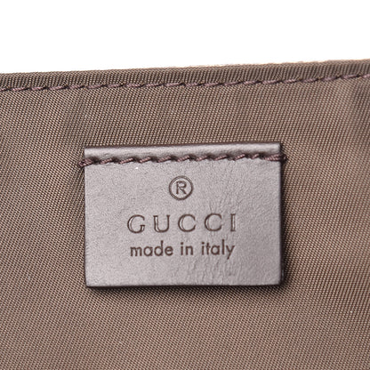 Gucci GG Plus Monogram Messenger Diaper Bag Dark Brown 8 of 13