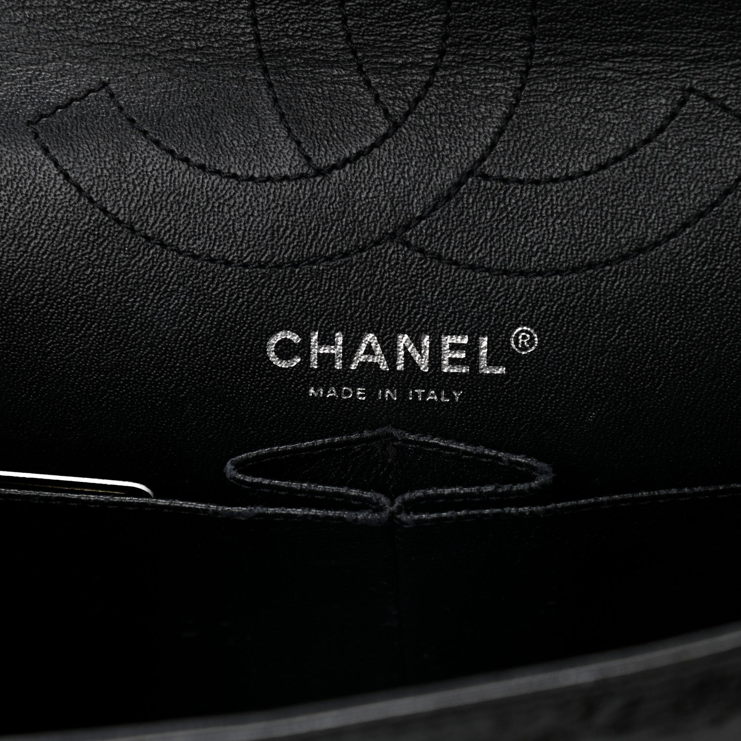 Chanel Glazed Calfskin Quilted 2.55 Reissue 226 Flap So Black 8 of 9