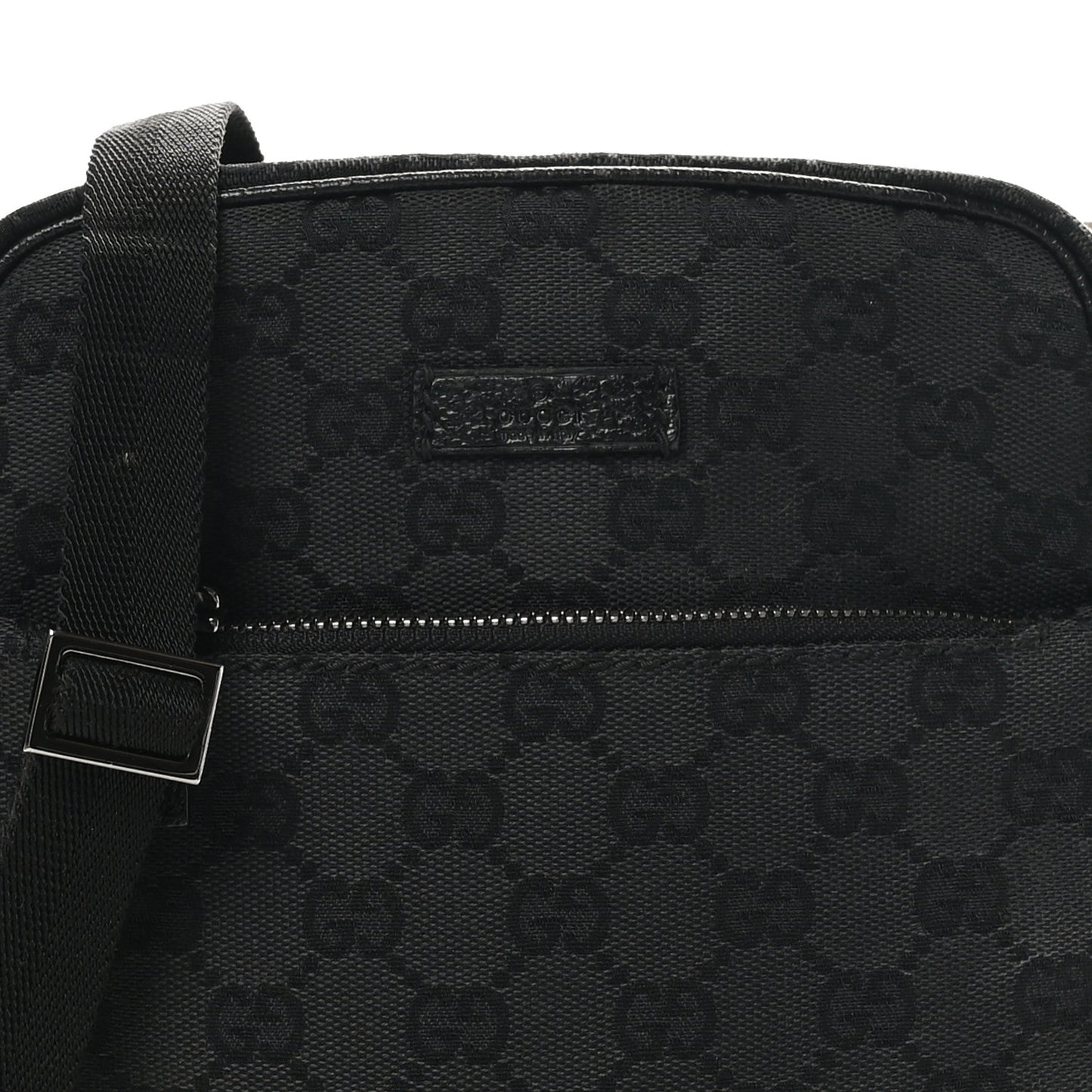GG Monogram Flight Small Crossbody Bag Black