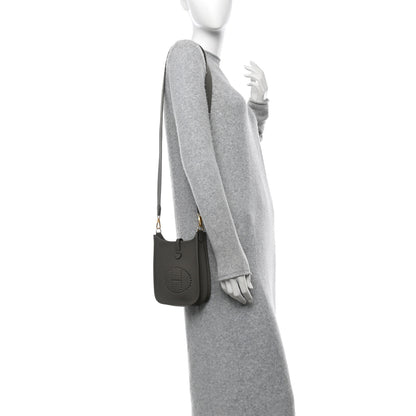 Hermes Taurillon Clemence Evelyne TPM Etain 2 of 10