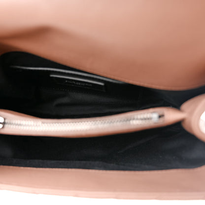 Saint Laurent Sheepskin Matelasse Chevron Monogram Medium College Bag Fard 6 of 12