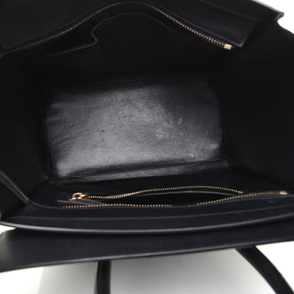 Celine Smooth Calfskin Mini Luggage Black 5 of 9