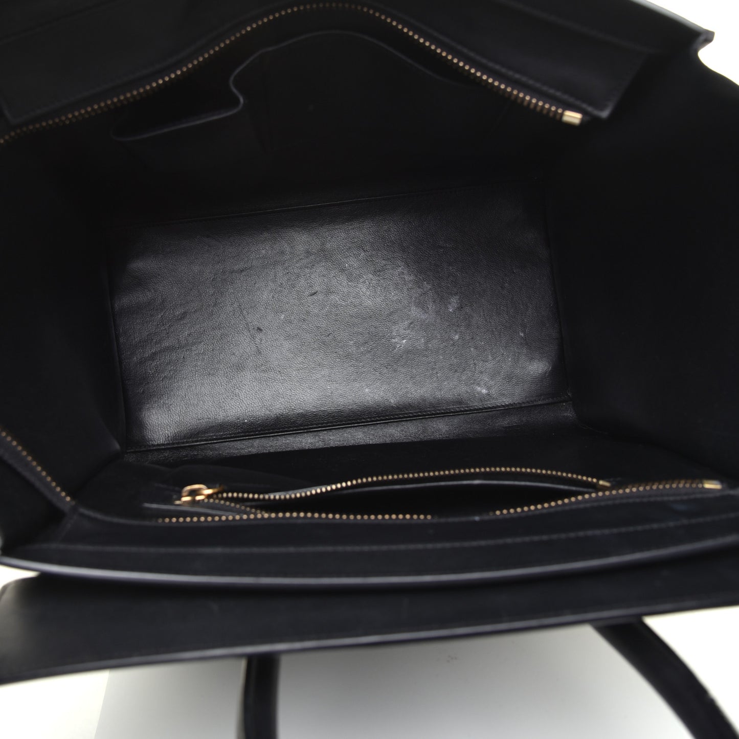 Smooth Calfskin Mini Luggage Black