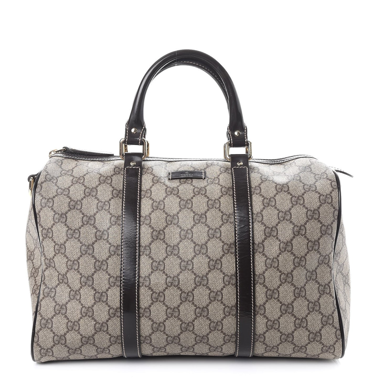 GG Plus Monogram Medium Joy Boston Dark Brown
