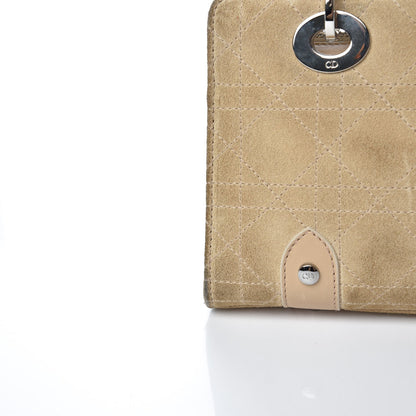 Christian Dior Suede Cannage Stitched East West Lady Dior Beige 16 of 25