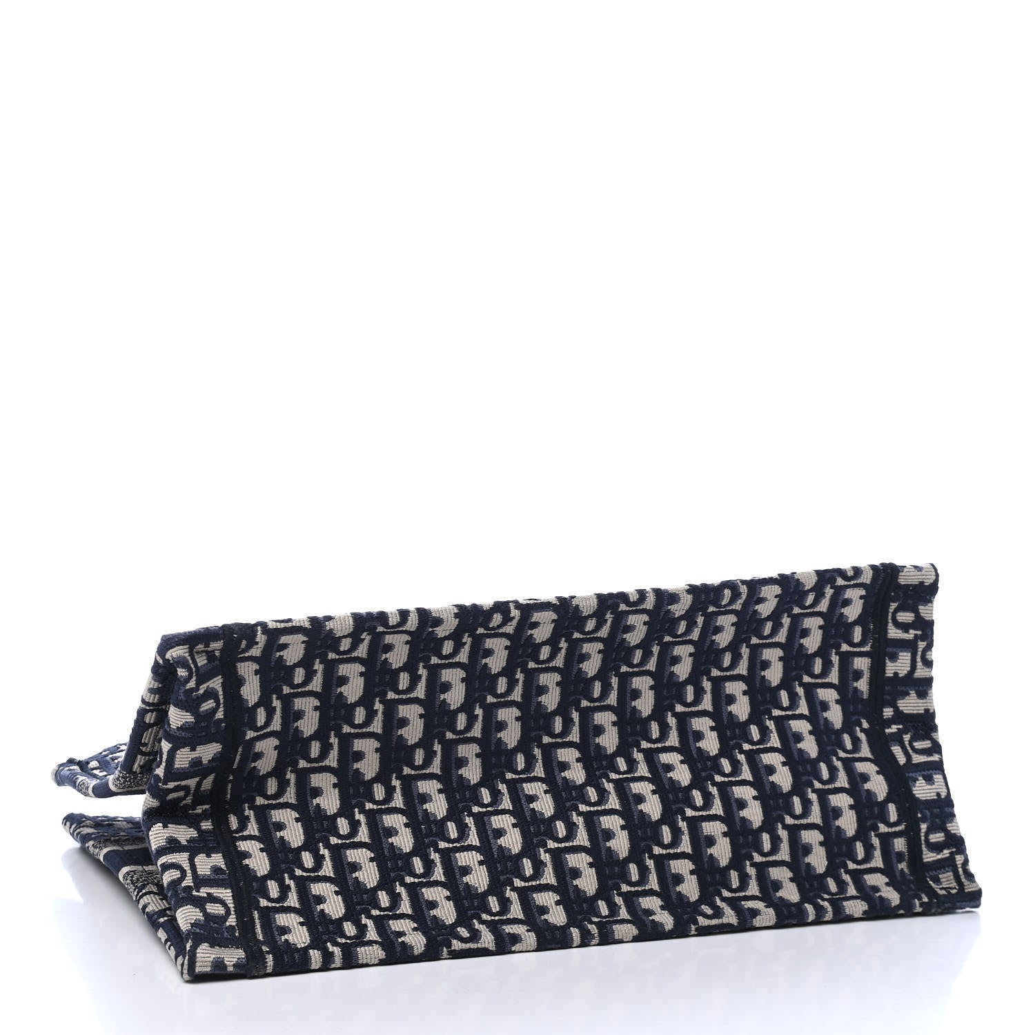 Christian Dior Oblique Medium Book Tote Blue Multicolor 3 of 6