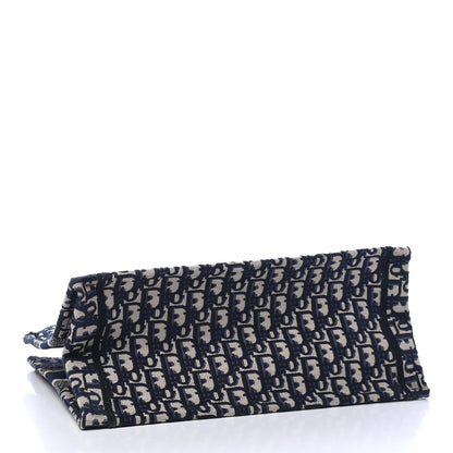 Christian Dior Oblique Medium Book Tote Blue Multicolor 3 of 6