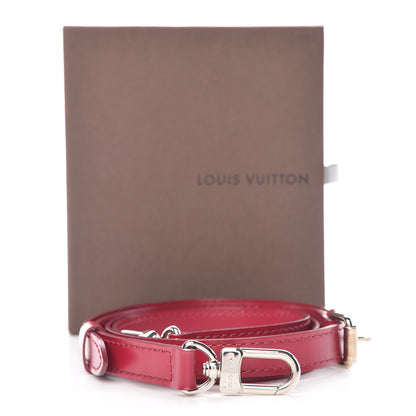 Louis Vuitton Calfskin 15mm Adjustable Shoulder Strap Fuchsia 5 of 5