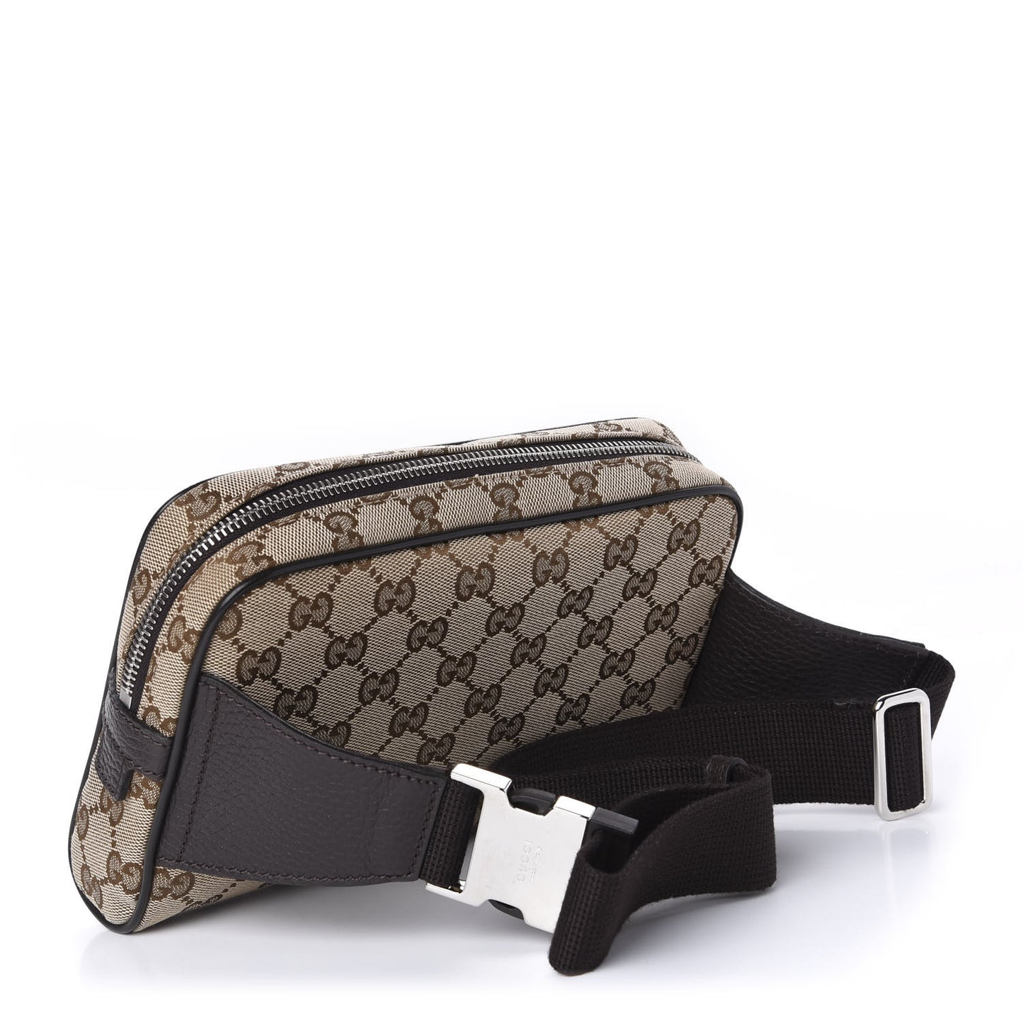 Monogram Belt Bag Dark Brown