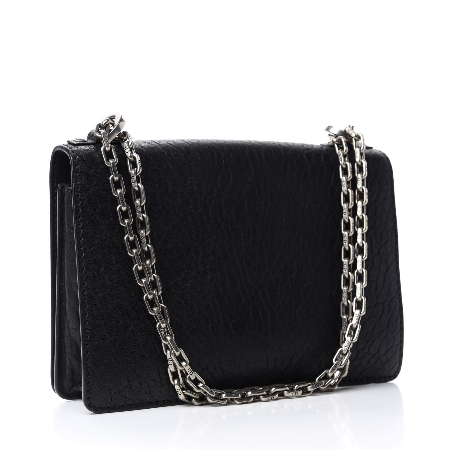 Christian Dior Canyon Grained Lambskin J'Adior Chain Flap Bag Black 3 of 9