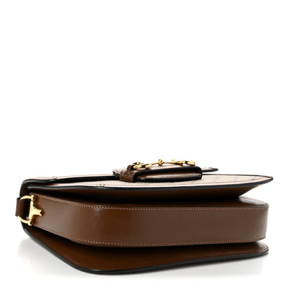 Gucci GG Supreme Monogram Horsebit 1955 Shoulder Bag Beige Brown Sugar 4 of 10
