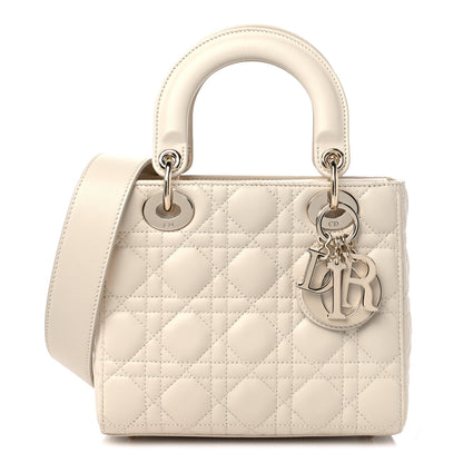 Christian Dior Lambskin Cannage Small My ABC Lady Dior Beige 1 of 8