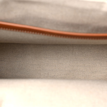 Celine Canvas Calfskin Triomphe Large Cabas Thais Natural Tan 5 of 8