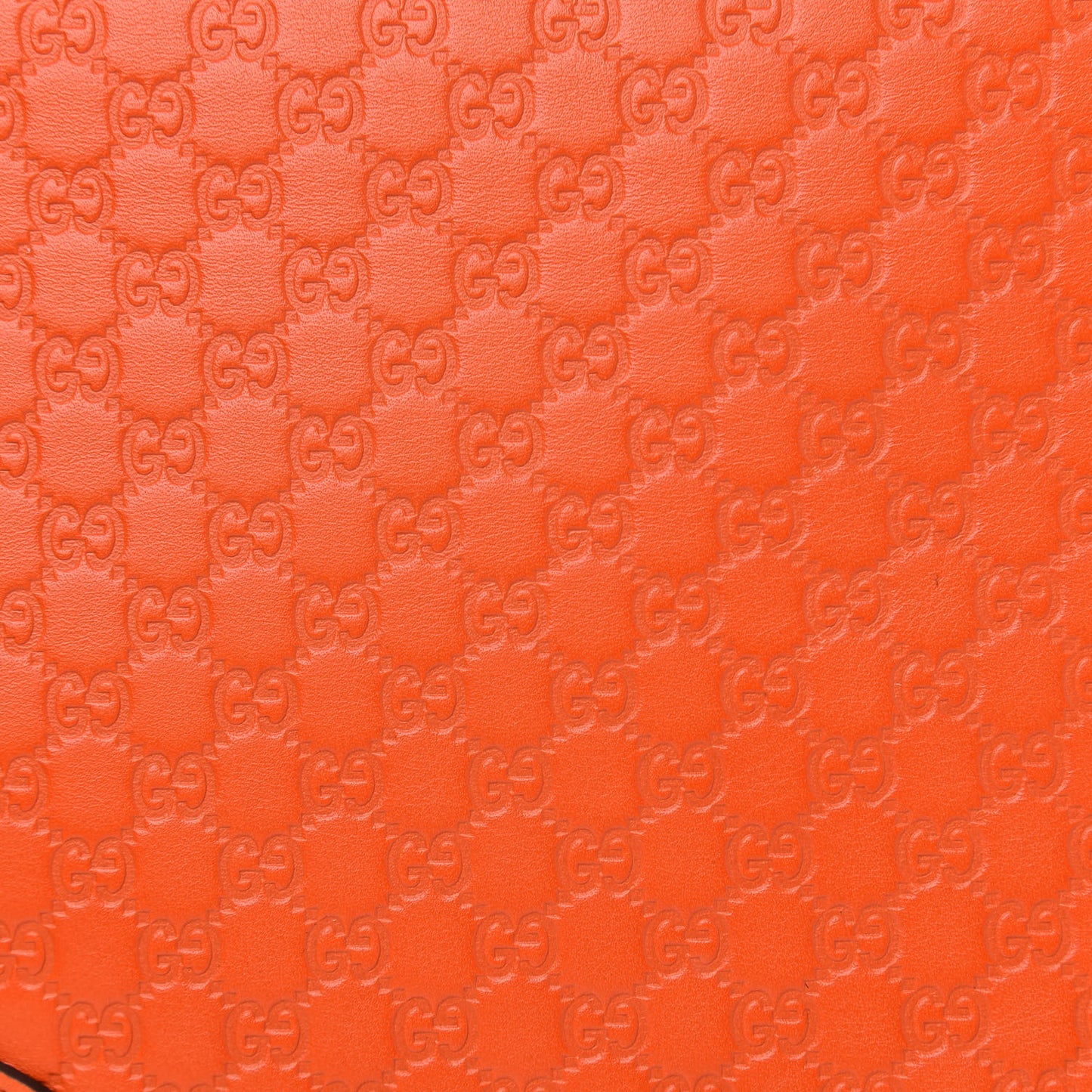 Soft Microguccissima Mini Bree Messenger Bag Sun Orange