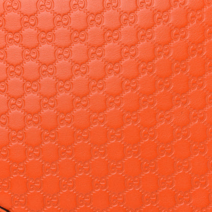 Gucci Soft Microguccissima Mini Bree Messenger Bag Sun Orange 8 of 11