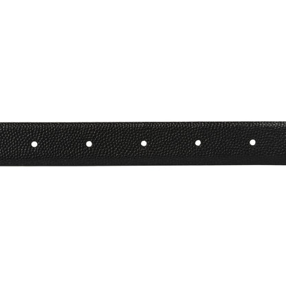 Chanel Caviar Skinny Belt 90 36 Black 3 of 6
