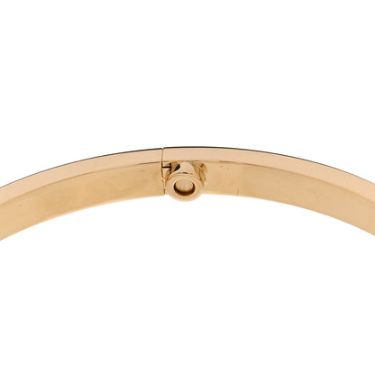 Cartier 18K Yellow Gold Small LOVE Bracelet 18 7 of 8