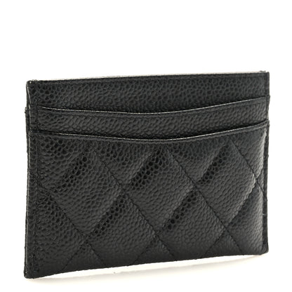 Chanel Caviar Quilted Card Holder Black 3 of 11