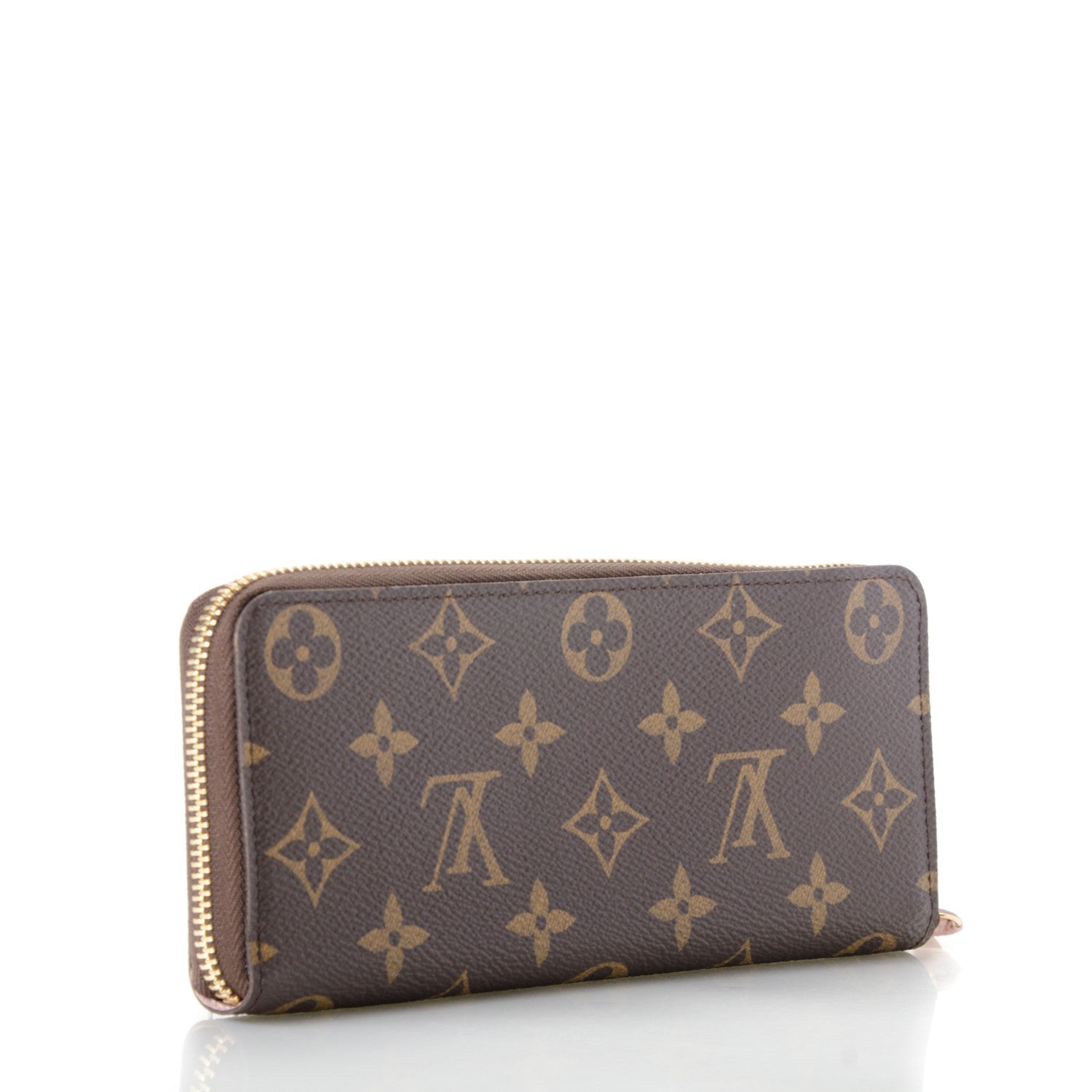 Louis Vuitton Monogram Clemence Wallet Rose Ballerine 3 of 7
