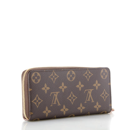 Louis Vuitton Monogram Clemence Wallet Rose Ballerine 3 of 7