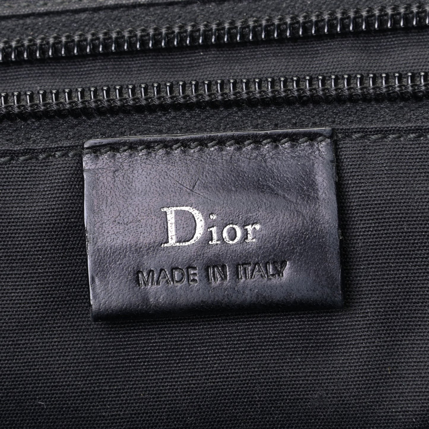 Monogram Coated Canvas Messenger Black