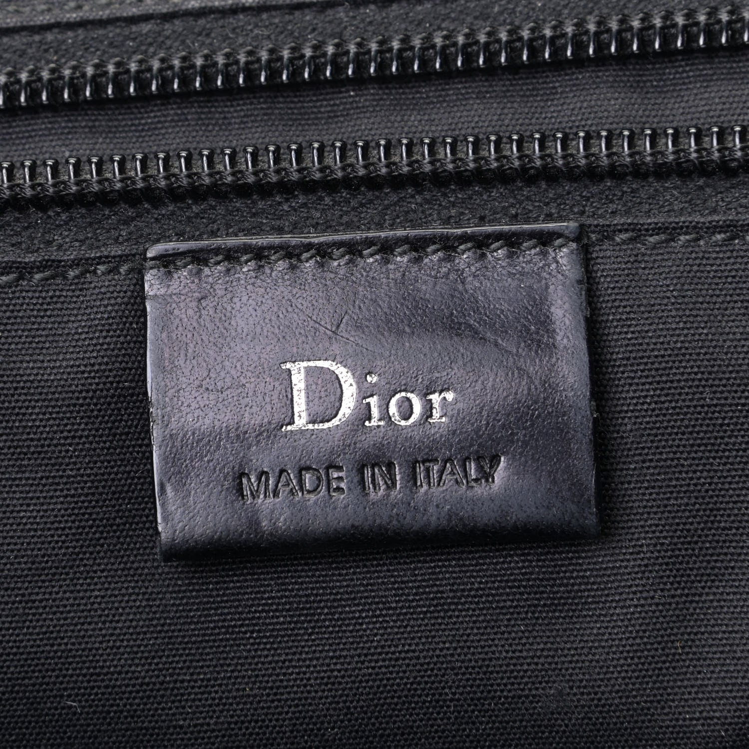 Christian Dior Monogram Coated Canvas Messenger Black 5 of 7