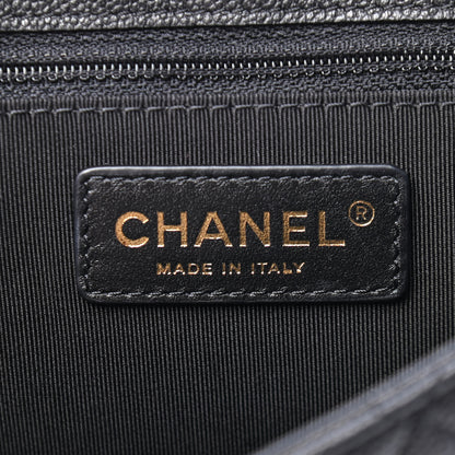 Chanel Calfskin Caviar Quilted Flap Black 6 of 9