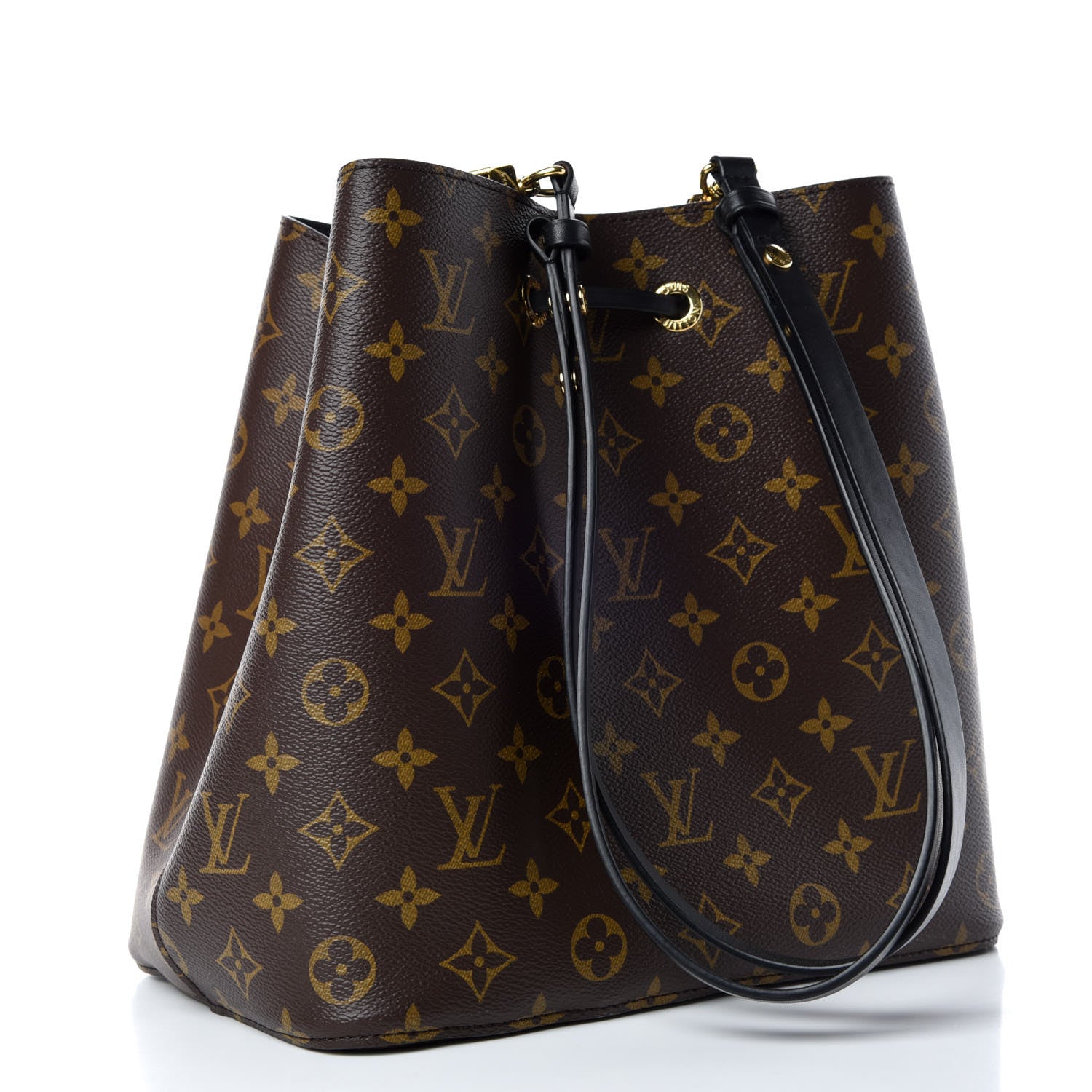 Louis Vuitton Monogram Neonoe MM Black 3 of 9